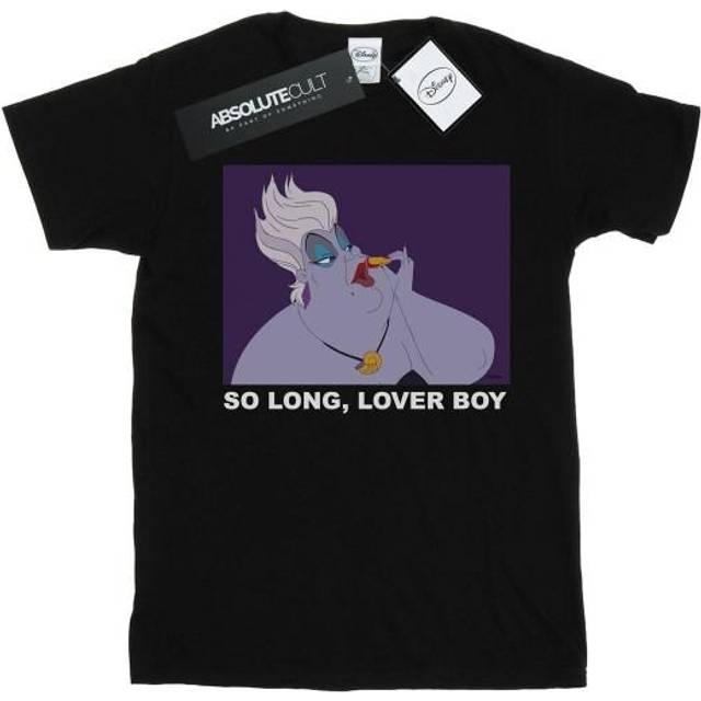 Disney Womens/Ladies Den lilla sjöjungfrun Ursula Lover Boy Pojkvän T-shirt i bomull XXL svart