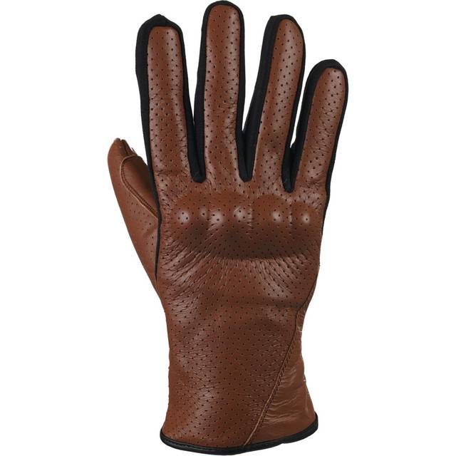Bike-It Cruiser Air Motorcycle Gloves - Small - Brown, Brown