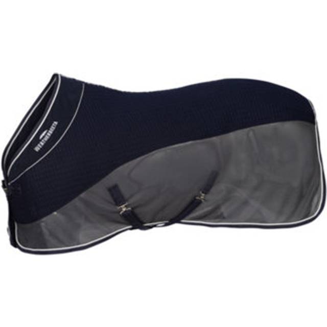 "(5' 6"", Navy/Grey) Weatherbeeta Thermo-Air Standard-Neck Horse Cooler Rug"