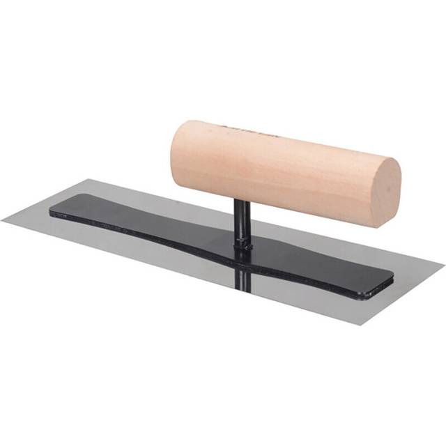240mm Construction Concrete Scraping Tools Plaster Trowel Stainless Steel Plastering Trowels, Tile Floor Wall Cement Mud Trowel