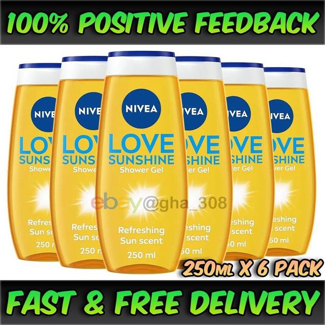 Nivea Love Sunshine Shower Gel 250 ml 250ml