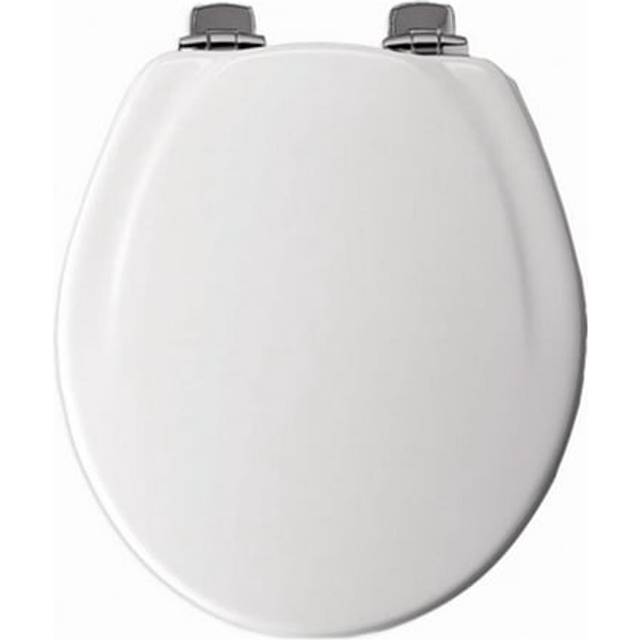 Bemis 30NISL 000 White Round Wood Toil Seat