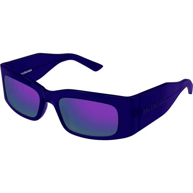 Balenciaga Purple Paper Sunglasses - VIOLET-VIOLET-VIOLET - UNI