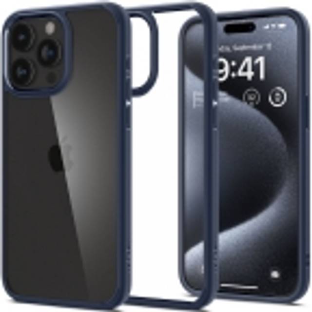 Spigen Ultra Hybrid Designed for iPhone 15 Pro case (2023)  Anti-Yello