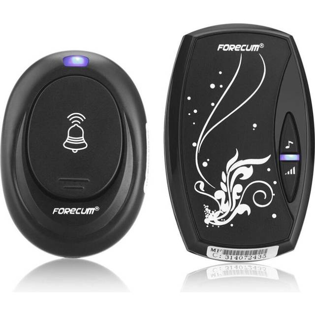 Waterproof Wireless Doorbell with 36 Chimes Single Receiver EU/US Plug Plug-in Type Door Bell Cordless Smart Home Door Bells