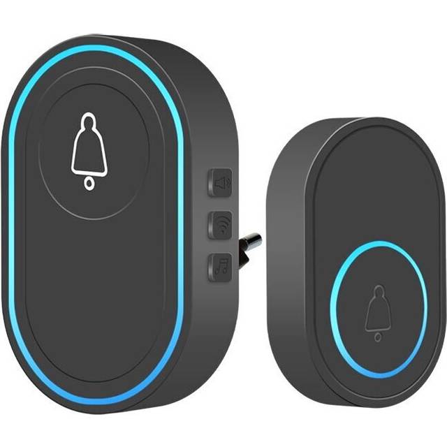 Intelligent Wireless Doorbell Home Welcome Doorbell Waterproof 300m Remote Smart Door Bell Chime EU Plug