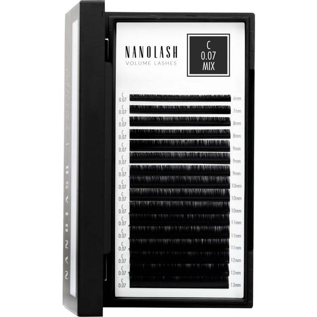Nanolash Volume Lashes 0.07 C, MIX 6-13mm