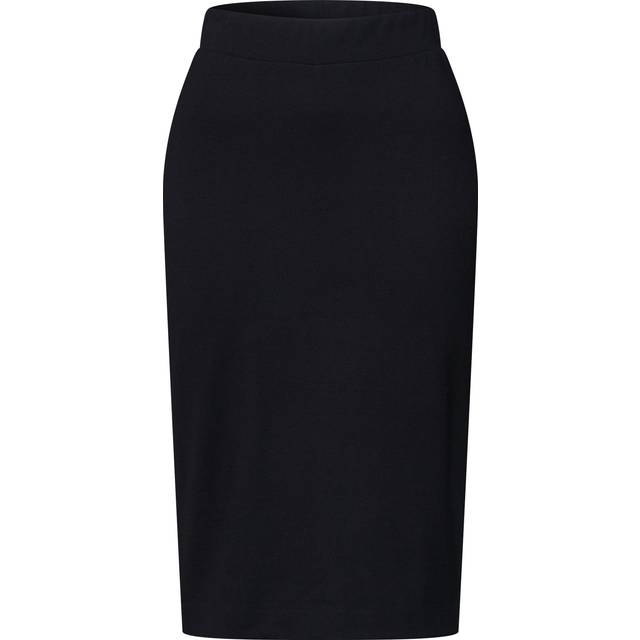 Selected FEMME - Kjol slfShelly MW Pencil Skirt - Svart