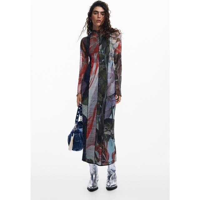 Women's tight dress Desigual Carson - Multicolore