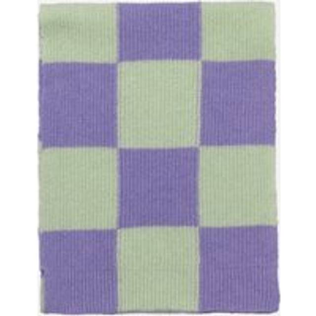 Stine Goya Orphea Checked Ribbed-Knit Scarf