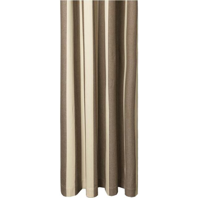 ferm LIVING - Chambray Shower Curtain Carob Brown/Parchment