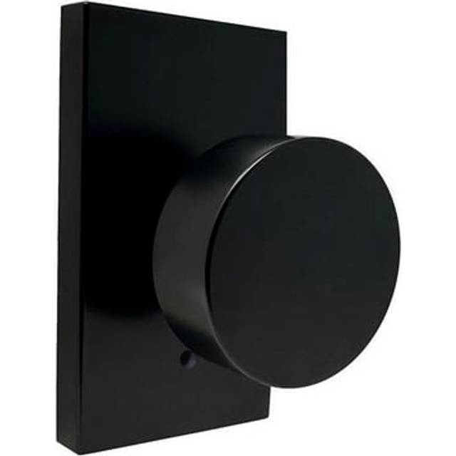 Weslock 009104242FR20 900 Series Mesa Bed & Bath Knob, Matte Black