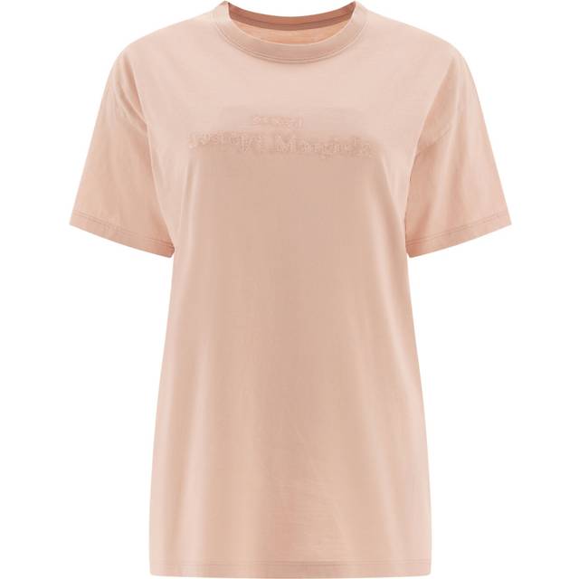 MM1 MM10 Cotton Crew-Neck T-shirt With Ton on Ton Logo size L (L)