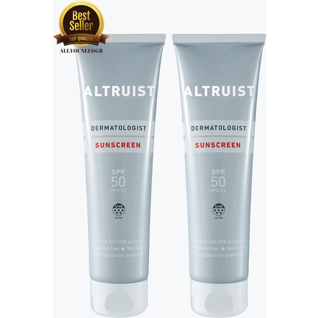 Altruist dermatologist suncream fluid spf 30/50 uva protection choose type &size