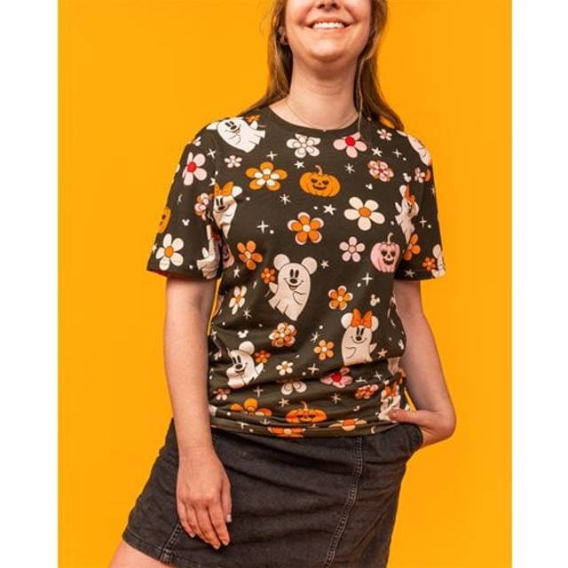Disney by loungefly tee t-shirt unisex mickey and friends halloween size s