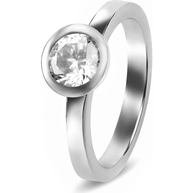 JETTE Damenring SOLITAIRE 87939251 - silber