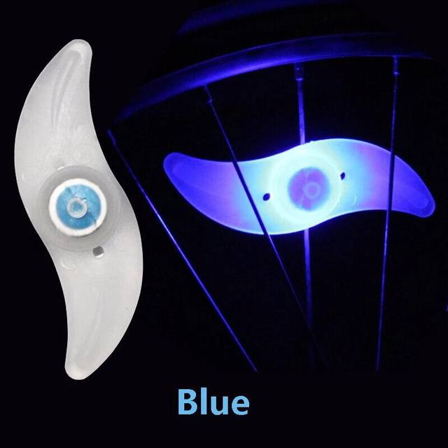 (a-Blue) Reflective Bicycle Spoke Light, Mountain Road Bike Flashlights LED Tyre Tire Caps Wheel Lamp Supper Bright for Safety Warning