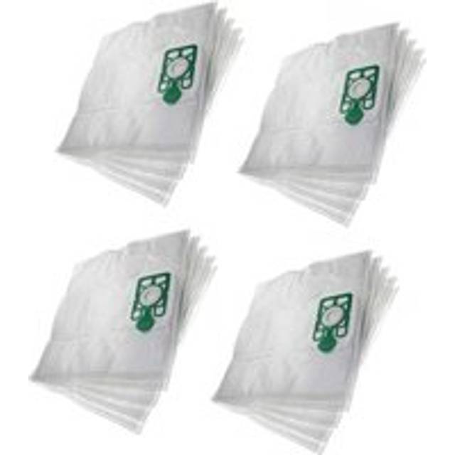 20x Vacuum Cleaner Bag Replacement for Numatic NVM-2BH, 604016 for Vacuum Cleaner, Microfleece, 43 cm x 43 cm, White - Vhbw
