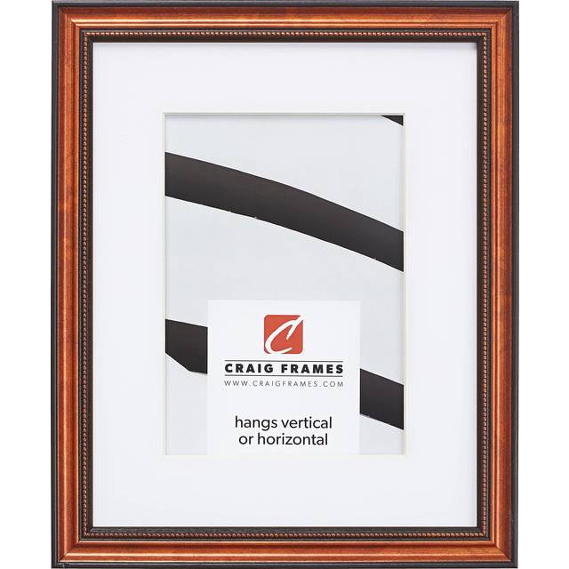 Craig Frames 314CU 20 x 24 Inch Ornate Copper Picture Frame Matted to Display a 16 x 20 Inch Photo