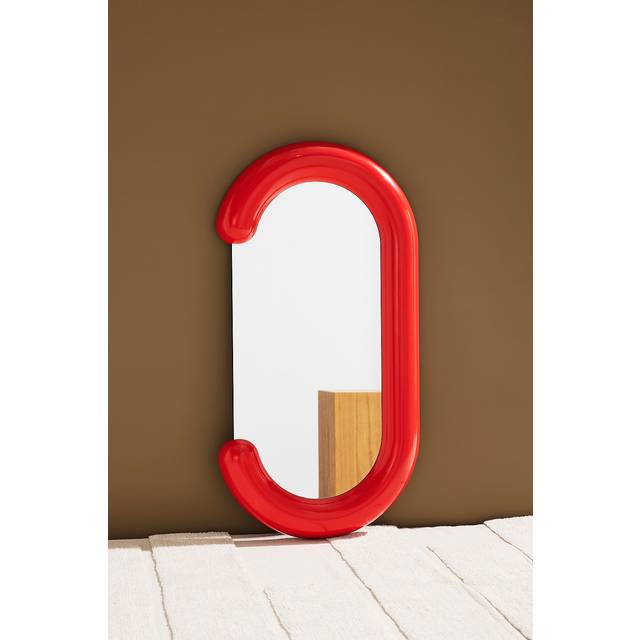 Pastill - Fred spegel 95x50 cm - Röd