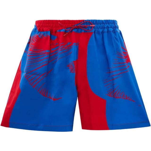 Bottega Veneta Multicolor Viscose Shorts - Summer Elegance Awaits - IT46 | S