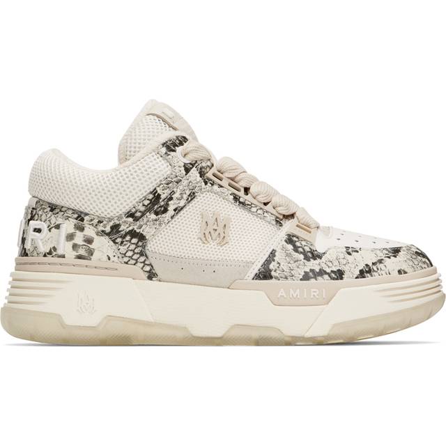 AMIRI Off-White Snake MA-1 Sneakers - Alabaster - IT 48