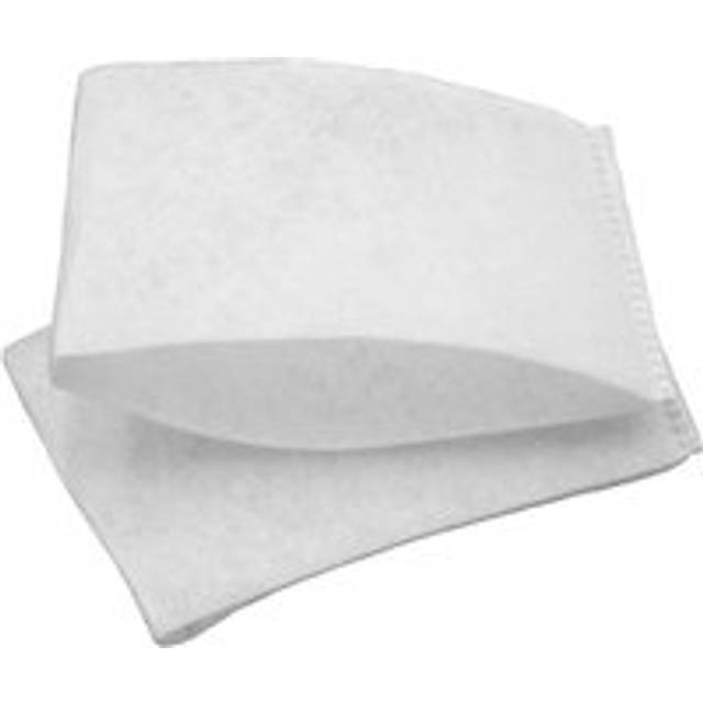 Set 2x Replacement Filter Sleeves compatible with Dirt Devil Popster Vacuum Cleaner - Filter Protection White - Vhbw