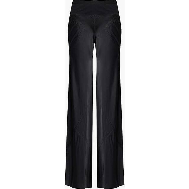 Rick Owens Black Porterville Bias Lounge Pants - 09 Black - IT 48