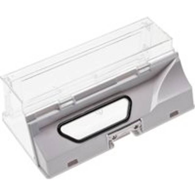 Dust Collector compatible with Xiaomi Roborock T60, T61, T65 Robot Cleaner - Dust Container, Plastic, White - Vhbw
