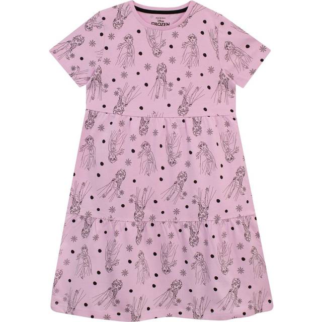 Frozen Printed Dress - Purple - 2-3 Years