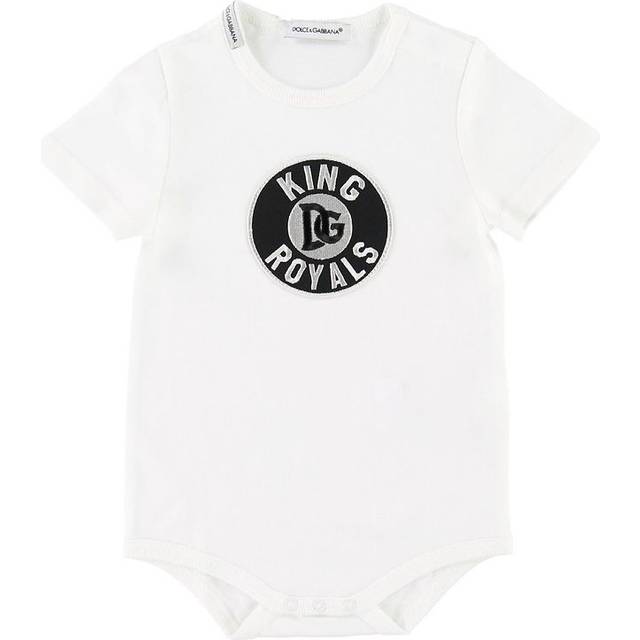 Dolce & Gabbana Body K/Ä - Vit m. Patch - Dolce & Gabbana - 9-12 mån - Body K/Ä