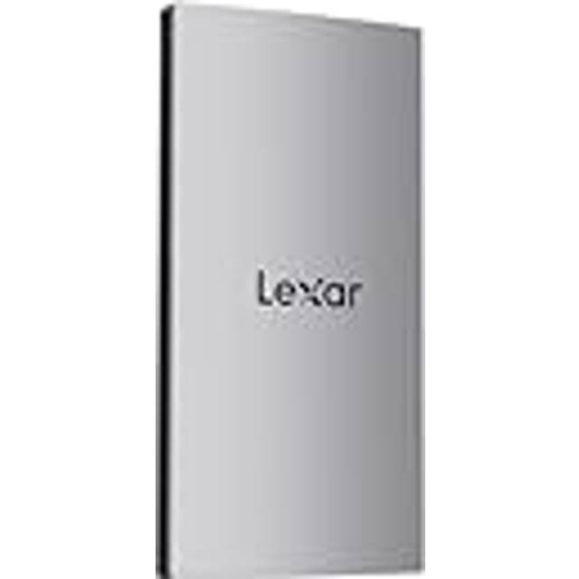 Lexar ES3 Extern SSD 1TB, USB3.2 Gen2 Bärbar SSD, PSSD upp till 1050MB/s Läs, 1000MB/s Skrivning, Extern Solid State Drive kompatibel med iPhone15 Series/Mac/PS5/XBOX/Laptop/PC (LES3XXX001T-RNSNG)