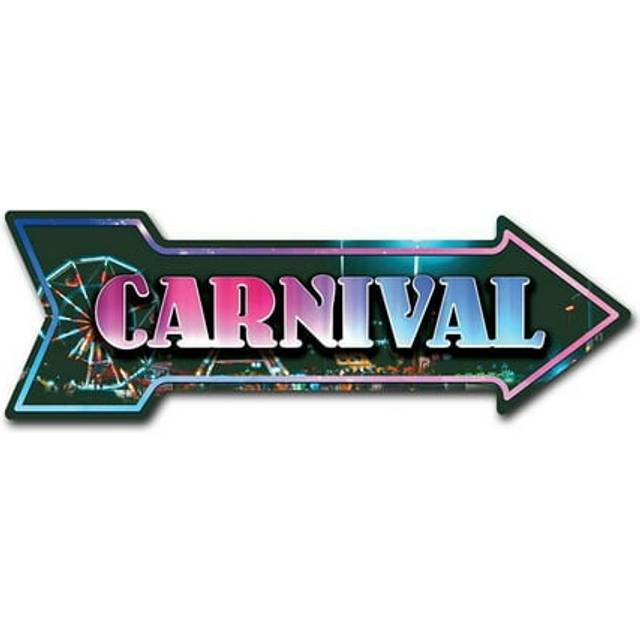 SignMission D-A-12-999924 12 x 36 in. Indoor & Outdoor Decor Direction Sticker Vinyl Wall Decals - Carnival - 24 in.