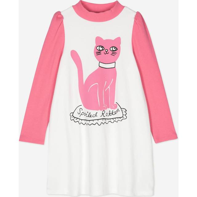MINI RODINI Cat Sp Ls Dress |Rosa |80-86