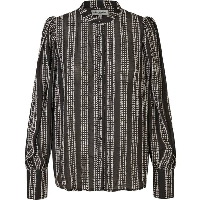 LOLLYS LAUNDRY Rorall Shirt Ls |Svart |XL