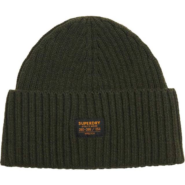Superdry Workwear Children's Knitted Hat - Vert - One size
