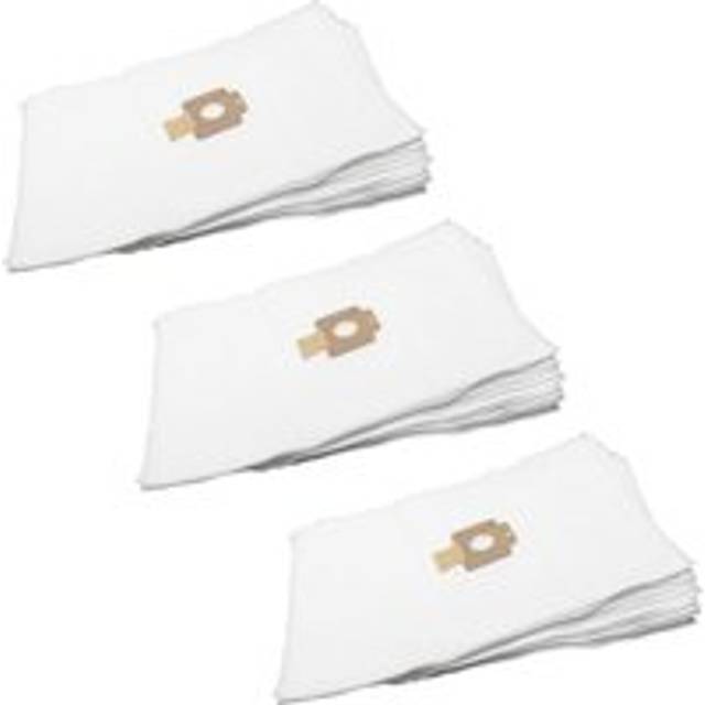 30x Vacuum Cleaner Bag compatible with Nilfisk Sopra Gold, 160, 260 Vacuum Cleaner, 50 cm x 36 cm, White - Vhbw
