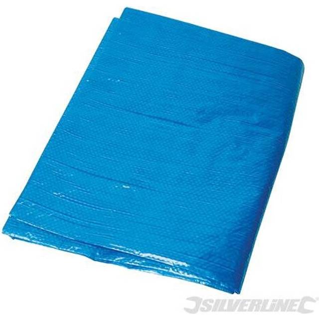 Silverline Tarpaulin Cut 2.4 X 3m/Actual 2.25 X 2.9m