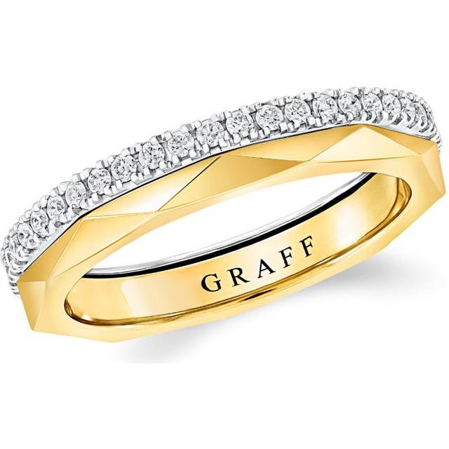Yellow Gold and Diamond Laurence Graff Signature Ring - 48