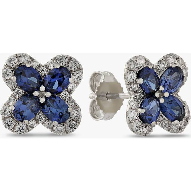 Revere Blue Sapphire & Cubic Zirconia Stud Earrings