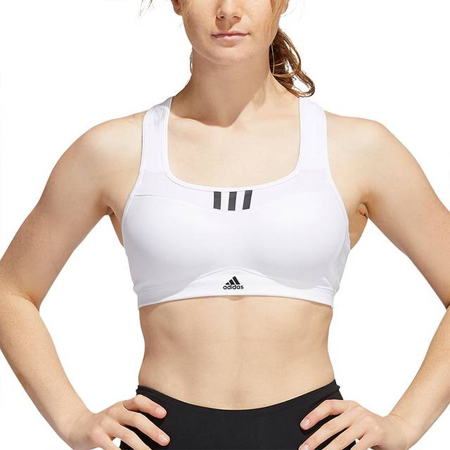 Adidas womens high impact sports bra training fitness gym crop top