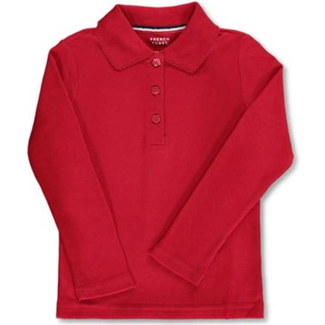 French Toast girls Uniform Long Sleeve With Picot Collar (Standard & P