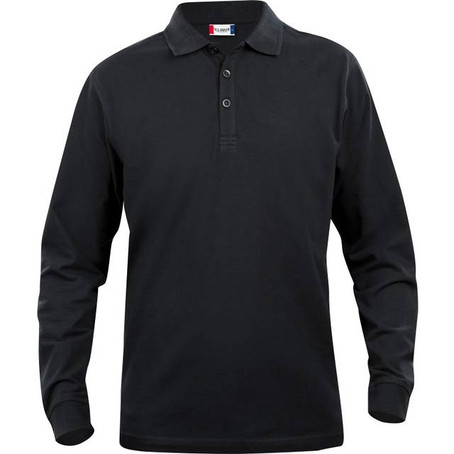 Clique Basic Polo Long Sleeve Junior 028233 Black 160 Colour: Black, S