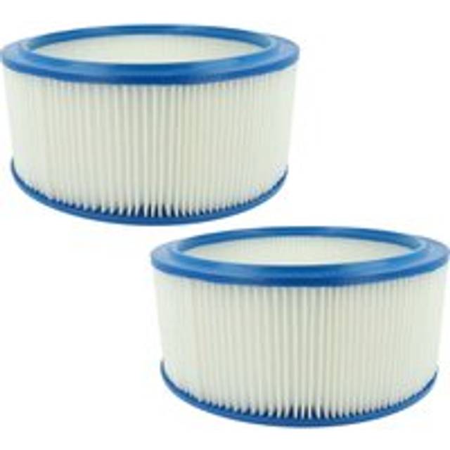 Vhbw - 2x Filter Element compatible with Hilti vcd 50, vcu 60 Wet/Dry Vacuum Cleaner