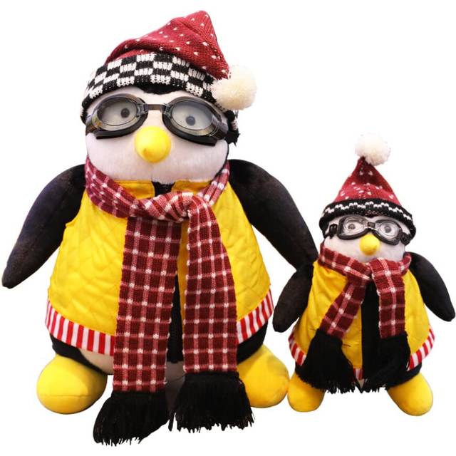 Hug Penguin Plush Joey's Friend Penguin Plush Toy Rachel Stuffed Doll Toys Animal Dolls Christmas Thanksgiving Gifts 27/47CM