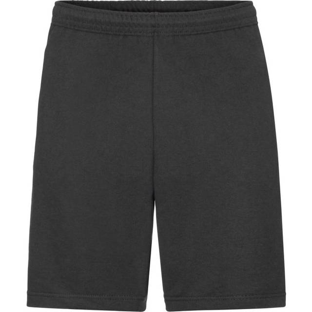 (XXL, Black) Fruit of the Loom Unisex Adult Lightweight Shorts