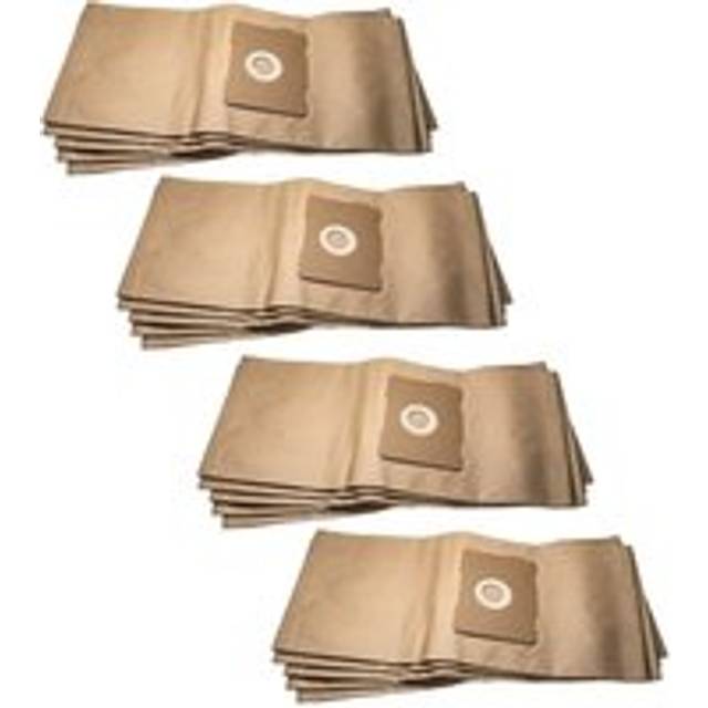 20x Filter Bag Replacement for Protool Festool 633582 for Dust Extractor - Paper, 66.2 cm x 29.6 cm, Sand-Coloured - Vhbw