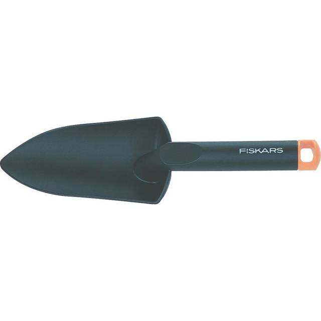 Fiskars Blumenkelle, Länge: 28 cm, Glasfaserverstärkter Kunststoff, Schwarz/Orange, Solid, 1071899