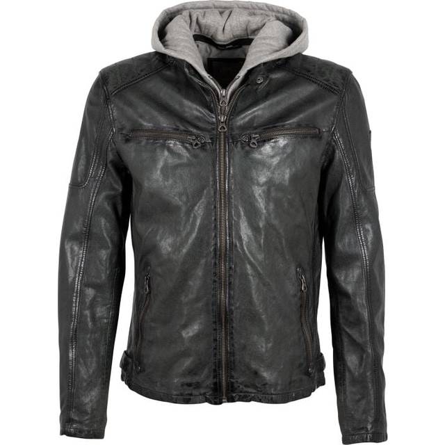 Gipsy GMRayco Leather Jacket dark green - XXL