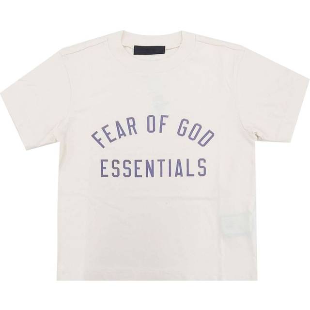 FEAR OF GOD ESSENTIALS Jersey Crewneck Tee - White